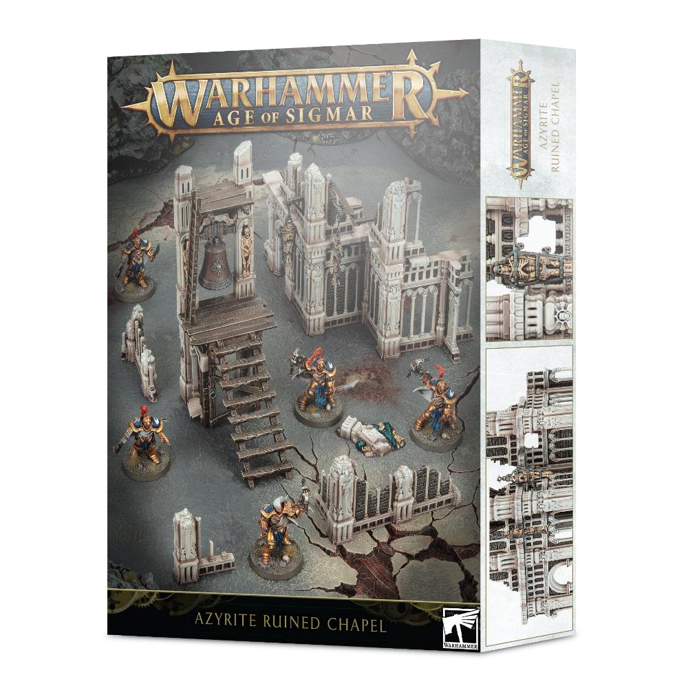 Warhammer Age Of Sigmar Azyrite Ruined Chapel Box Front The Game Store