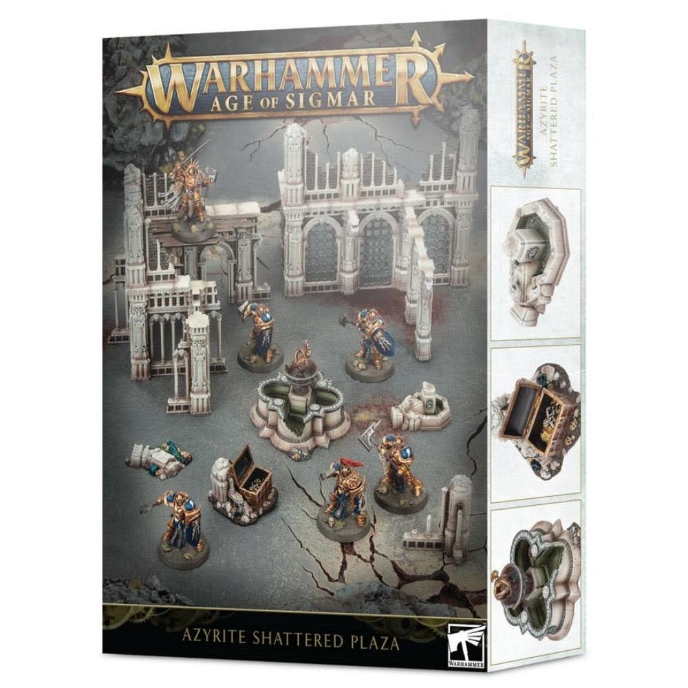 Warhammer Age Of Sigmar Azyrite Shattered Plaza Box Front The Game Store