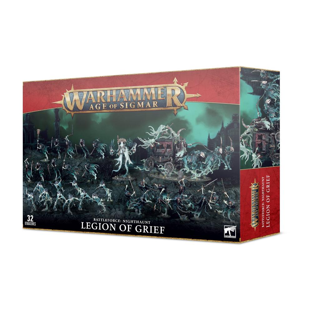 Warhammer Age Of Sigmar Battleforce Nighthaunt Legion Of Grief Box Front The Game Store