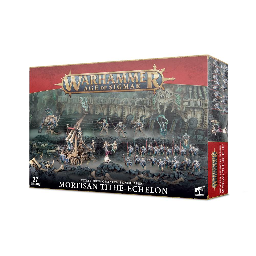 Warhammer Age Of Sigmar Battleforce Ossiarch Bonereapers Mortisan Tithe-Echelon The Game Store