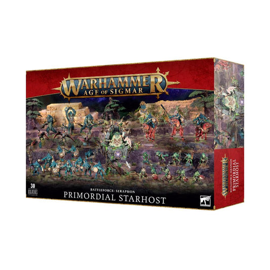 Warhammer Age Of Sigmar Battleforce Seraphon Primordial Starhost Box Front The Game Store