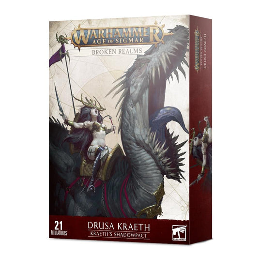 Warhammer Age Of Sigmar Broken Realms Drusa Kraeth Kraeth's Shadowpact Box Front The Game Store