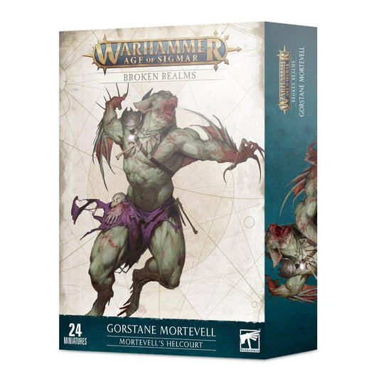 Warhammer Age Of Sigmar Broken Realms Gorstane Mortevell Mortevell's Helcourt Box Front The Game Store