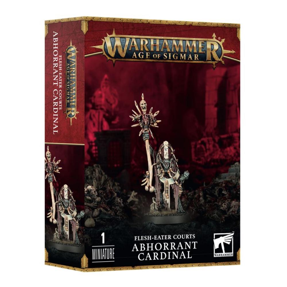 Warhammer Age Of Sigmar Flesh Eater Courts Abhorrant Cardinal Box Cover The Game Store