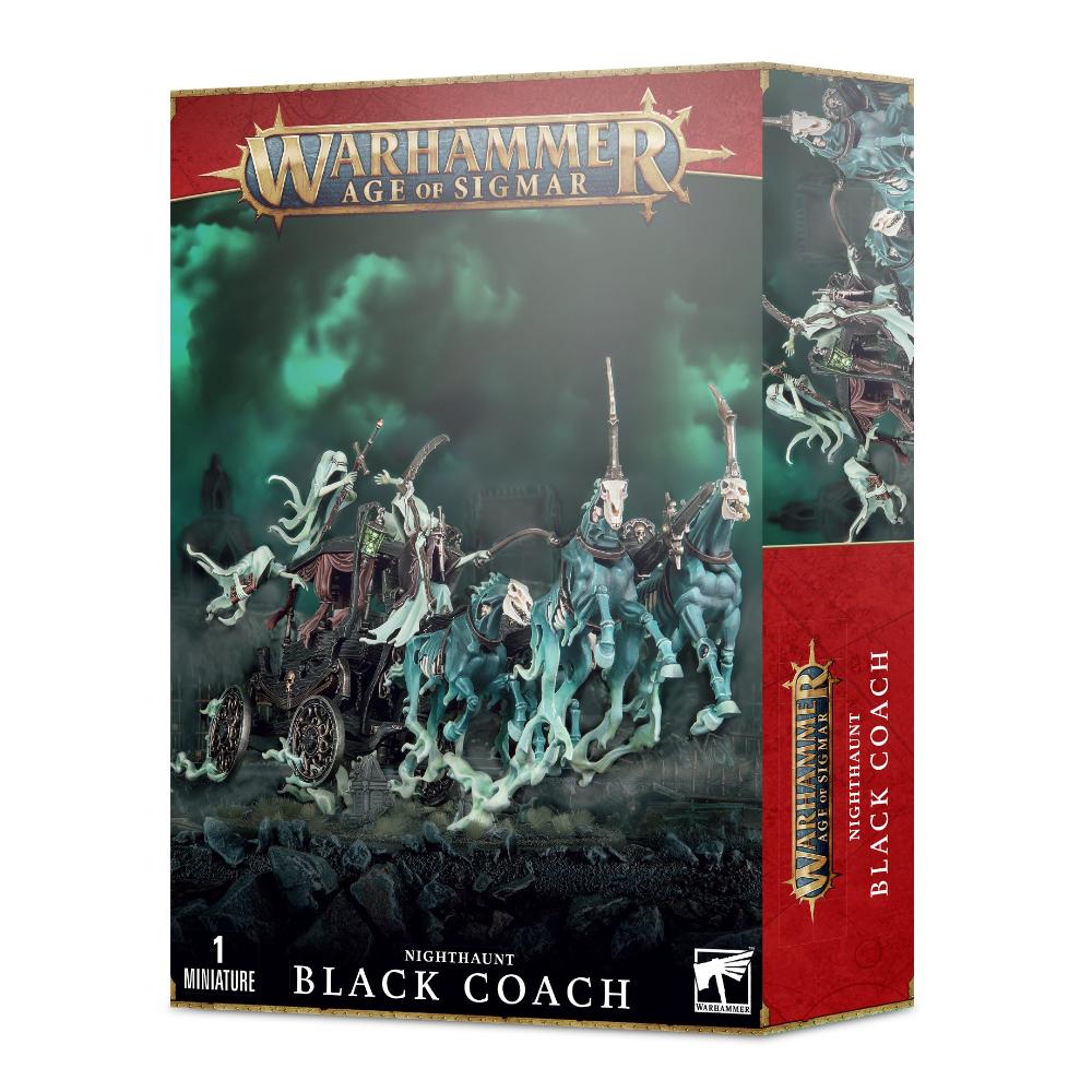 Warhammer Age Of Sigmar Nighthaunt Black Coach Box Front The Game Store