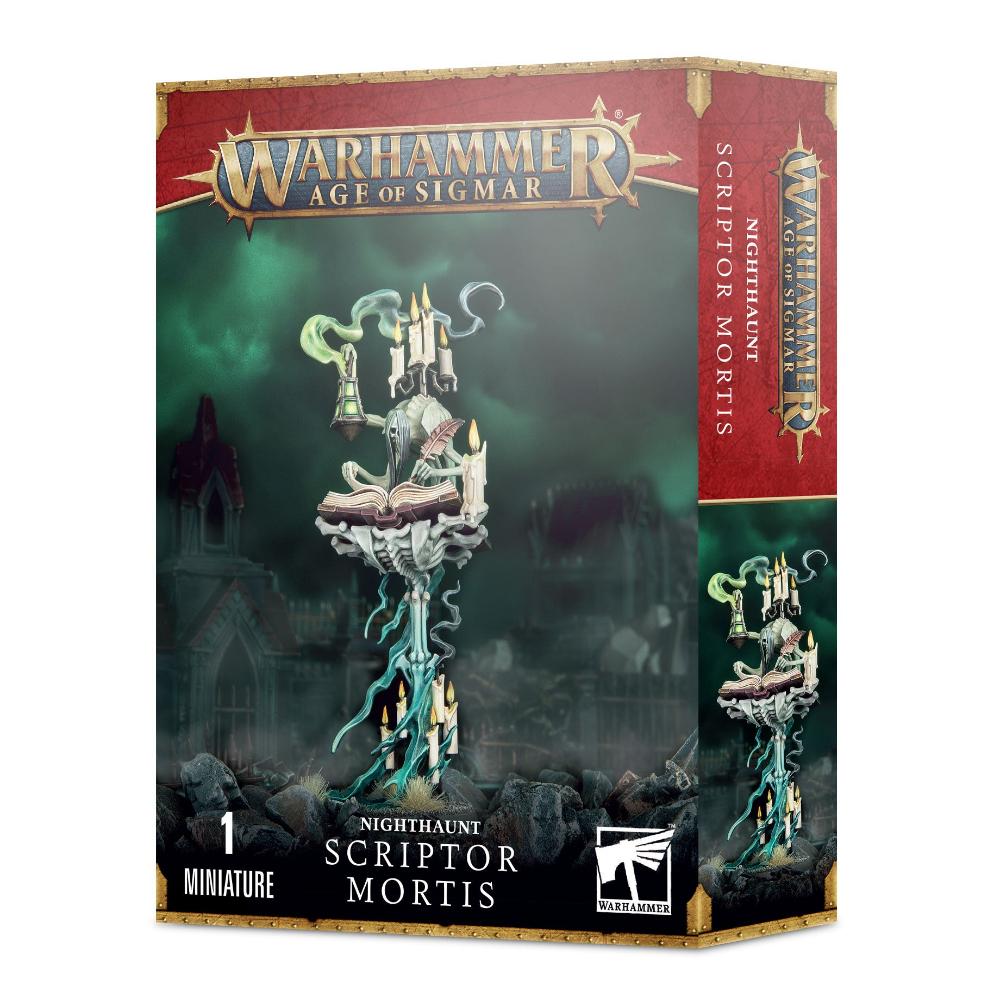 Warhammer Age Of Sigmar Nighthaunt Scriptor Mortis Box Front