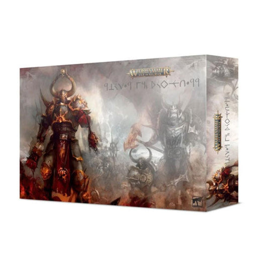 Warhammer Age Of Sigmar Slaves To Darkness Army Set Box Front The Game Store