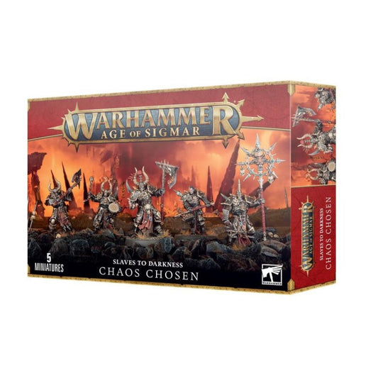 Warhammer Age Of Sigmar Slaves To Darkness Chaos Chosen Box Front The Game Store