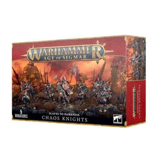 Warhammer Age Of Sigmar Slaves To Darkness Chaos Knights Box Front The Game Store