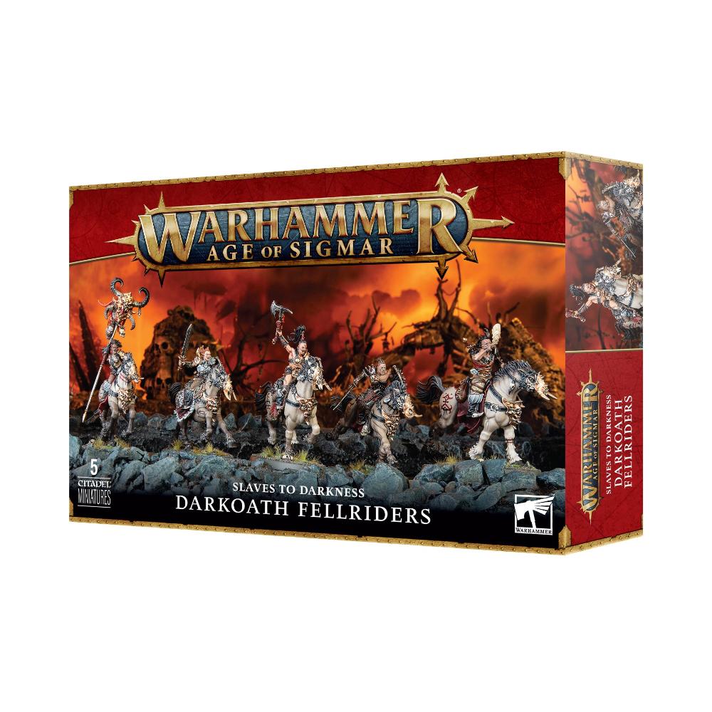 Warhammer Age Of Sigmar Slaves To Darkness Darkoath Fellriders Box Front The Game Store