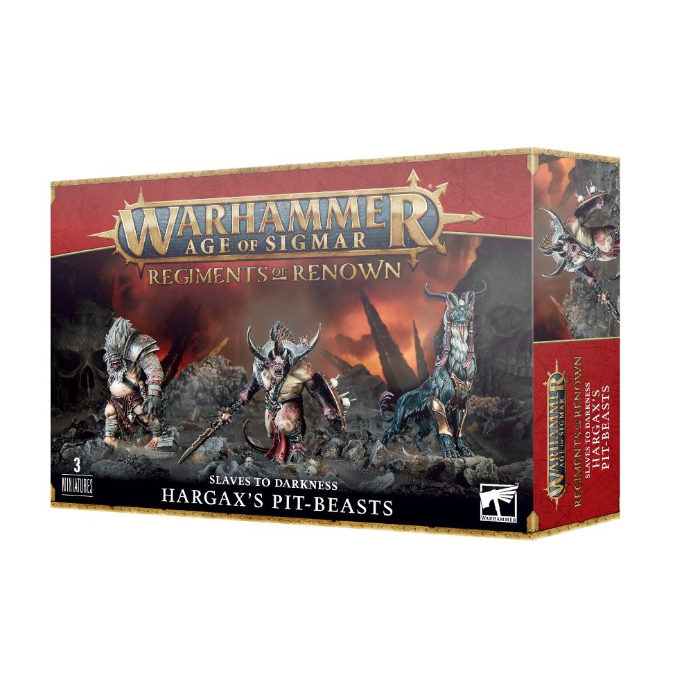 Warhammer Age Of Sigmar Slaves To Darkness Hargax's Pit-Beasts Box Front The Game Store