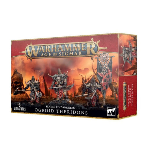 Warhammer Age Of Sigmar Slaves To Darkness Ogroid Theridons Box Front The Game Store