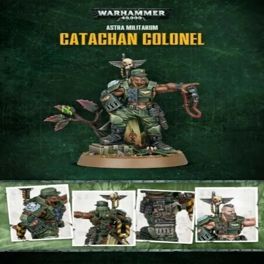 Warhammer: 40,000-Astra Militarum-Catachan Colonel