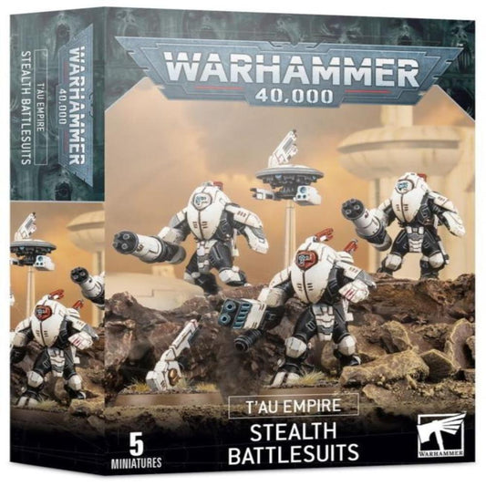 Warhammer: 40,000-T'Au Empire-XV Stealth Battlesuits