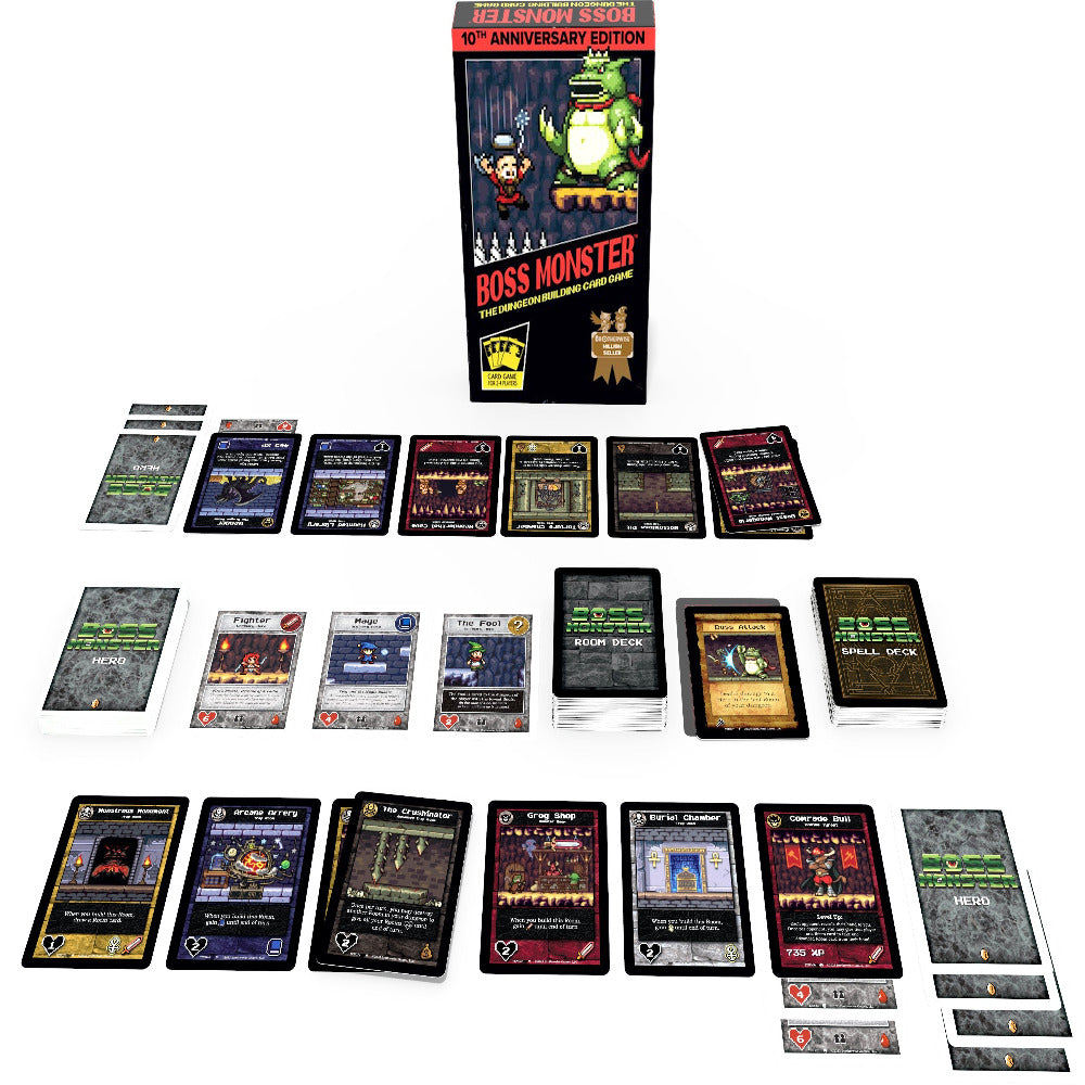 boss monster dungeon building card game 10th anniversary edition