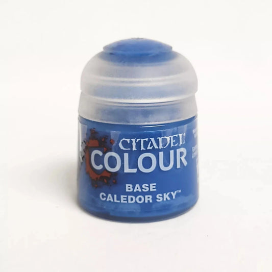 citadel colour base caledor sky warhammer paint