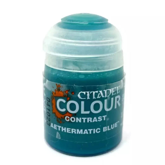 citadel colour contrast aethermatic blue warhammer miniatures paint