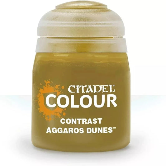 citadel colour contrast aggaros dunes warhammer miniatures paint