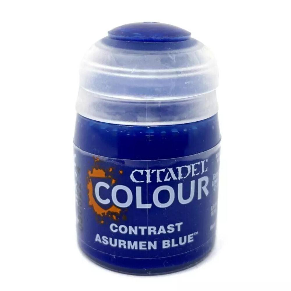 citadel colour contrast asurmen blue warhammer miniatures paint