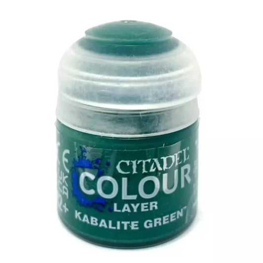 citadel colour layer kabalite green warhammer miniatures paint