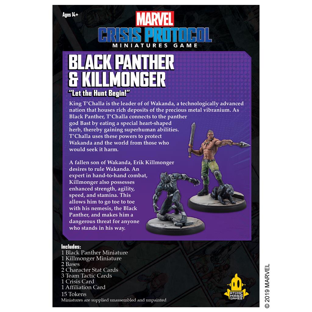 Marvel Crisis Protocol: Black Panther & Killmonger