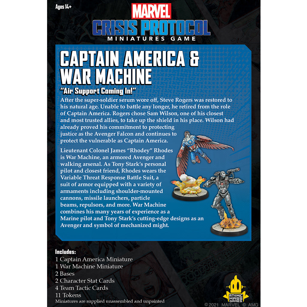 Marvel Crisis Protocol: Captain America & War Machine