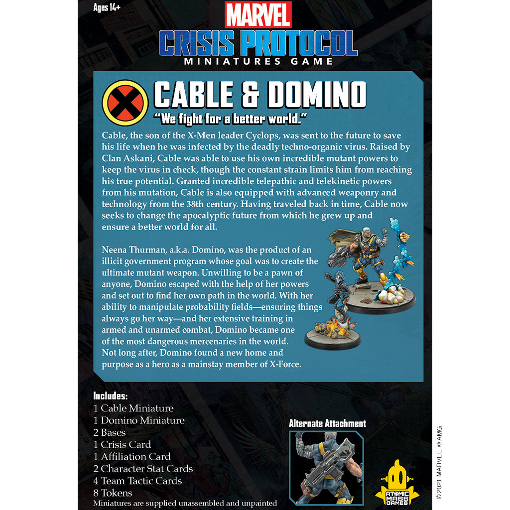 Marvel Crisis Protocol: Cable & Domino