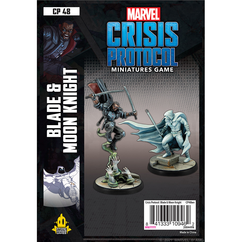 Marvel Crisis Protocol: Blade & Moon Knight