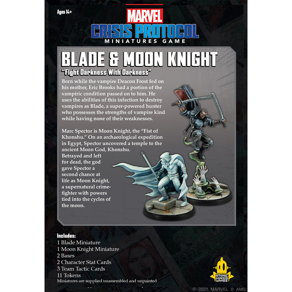 Marvel Crisis Protocol: Blade & Moon Knight