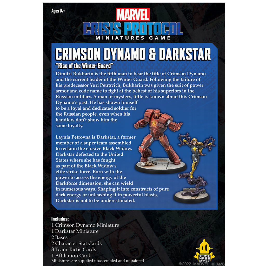 Marvel Crisis Protocol: Crimson Dynamo & Darkstar