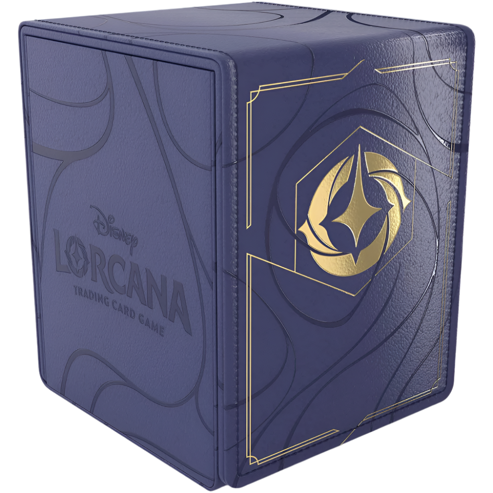 disney lorcana premium deck box trading card tcg