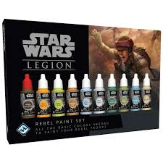 STAR WARS LEGION REBEL PAINT SET BOX FROT