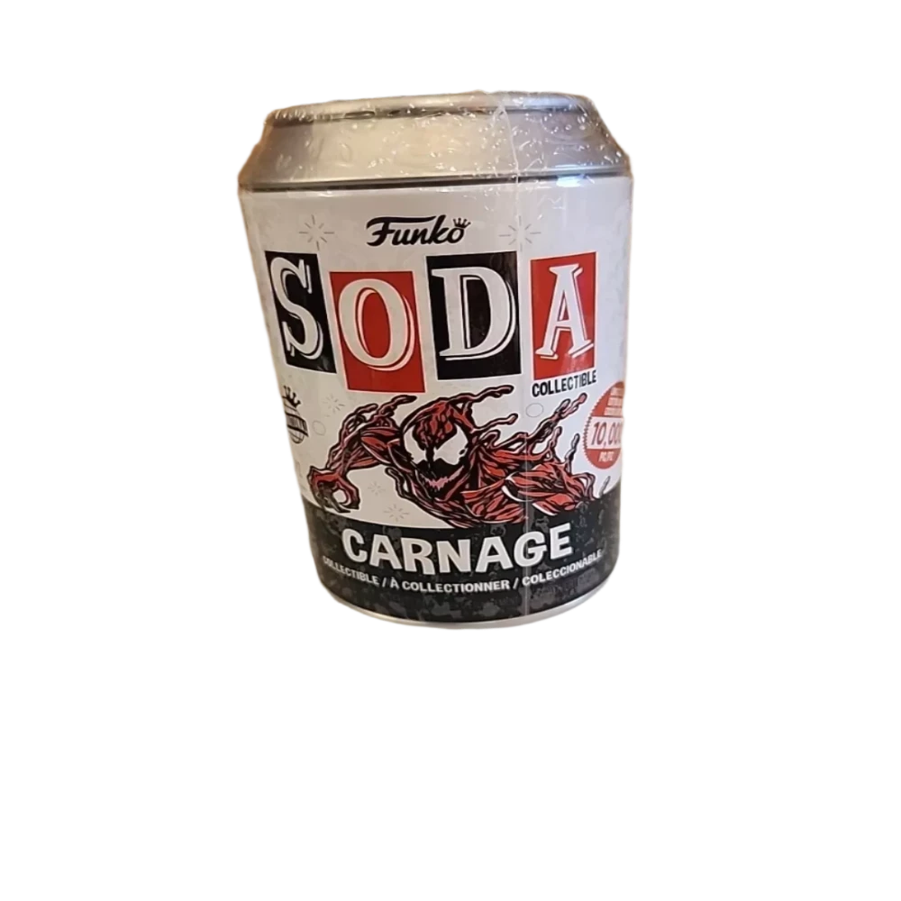 funko vinyl soda carnage chance of chase collectible