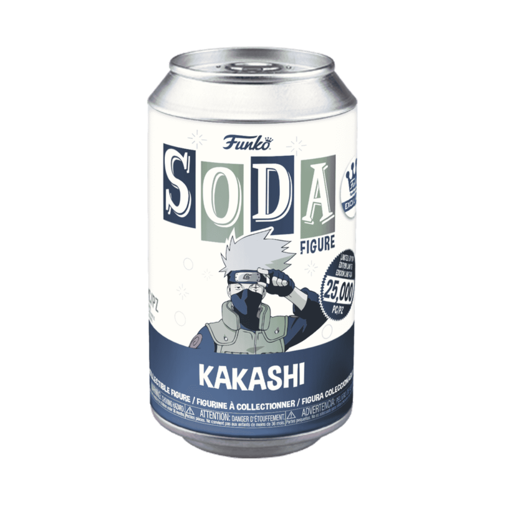 funko vinyl soda kakashi naruto collectible