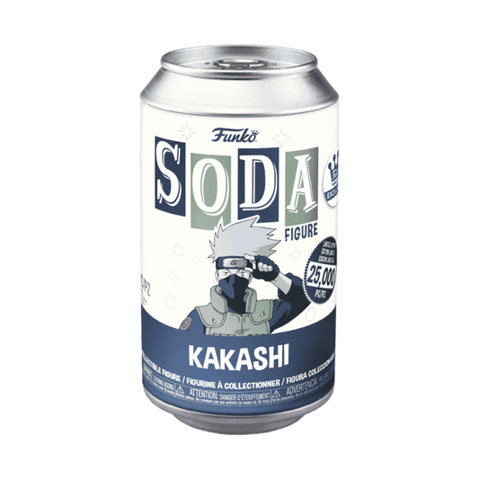 funko vinyl soda kakashi naruto collectible