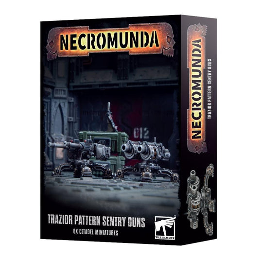 Games Workshop Warhammer Necromunda Citadel miniatures Trazior Pattern Sentry Guns