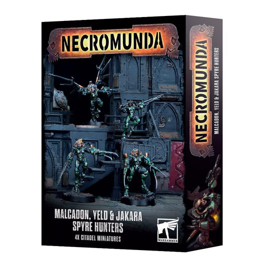 Games Workshop Warhammer Necromunda Citadel miniatures Malcadon Yeld Jakara Spyre Hunters