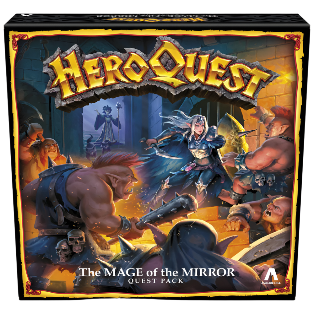 heroquest hero quest mage mirror avalon hill pack