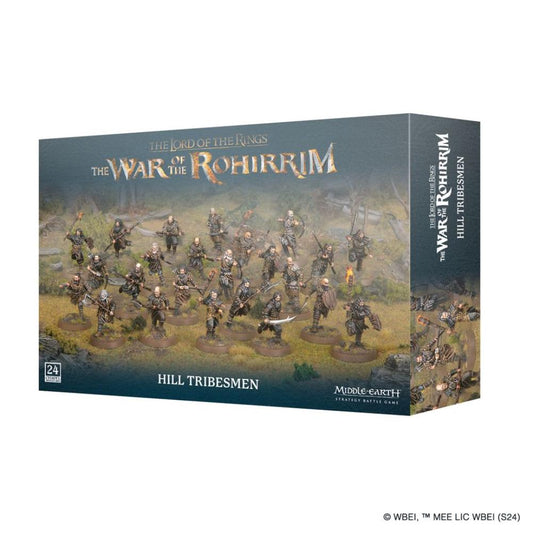 lotr war of the rohirrim hill tribesmen citadel miniatures