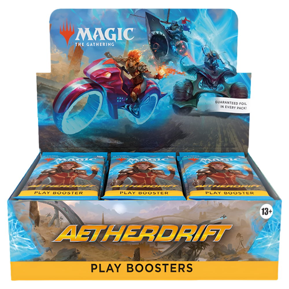 magic gathering aetherdrift booster box tcg trading card