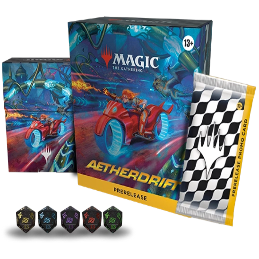 magic gathering aetherdrift prerelease trading card game tcg