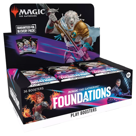 magic the gathering foundations play boosters box