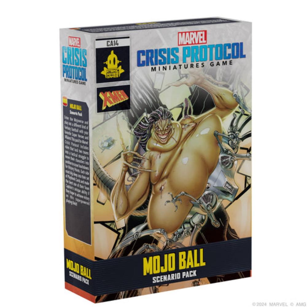 Marvel character Mojo Ball Atomic Mass Games Marvel Crisis Protocol miniatures game featuring Citadel Paints CA14 box