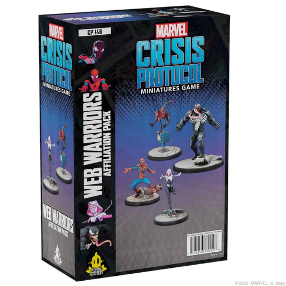 Marvel characters Spider-Man Venom Peter Parker Ghost-Spider Atomic Mass Games miniatures