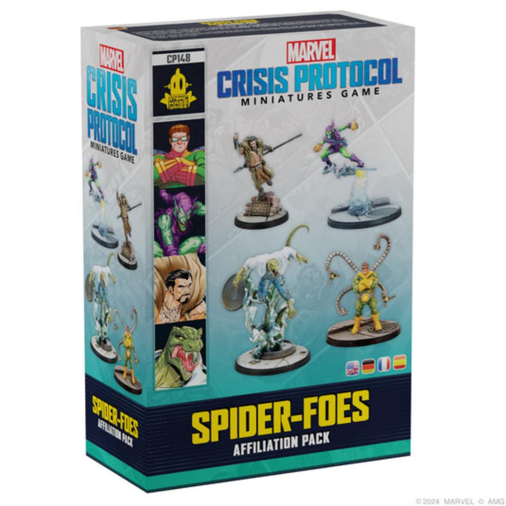 Marvel characters Spider-Foes Atomic Mass Games miniatures pack