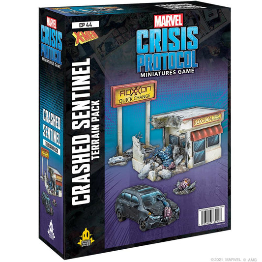 Marvel characters Crashed Sentinel 