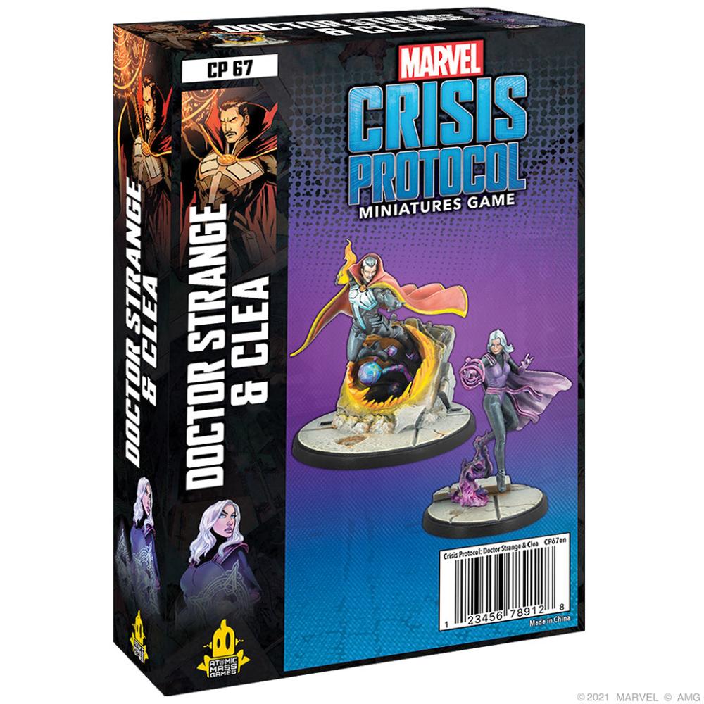 Marvel Crisis Protocol miniatures game Doctor Strange Clea CP67 box