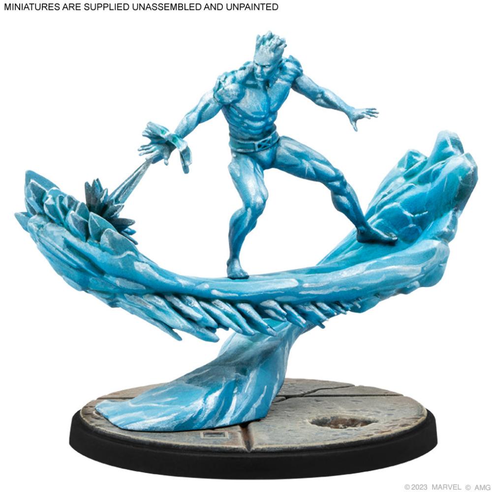 Iceman character base detailed