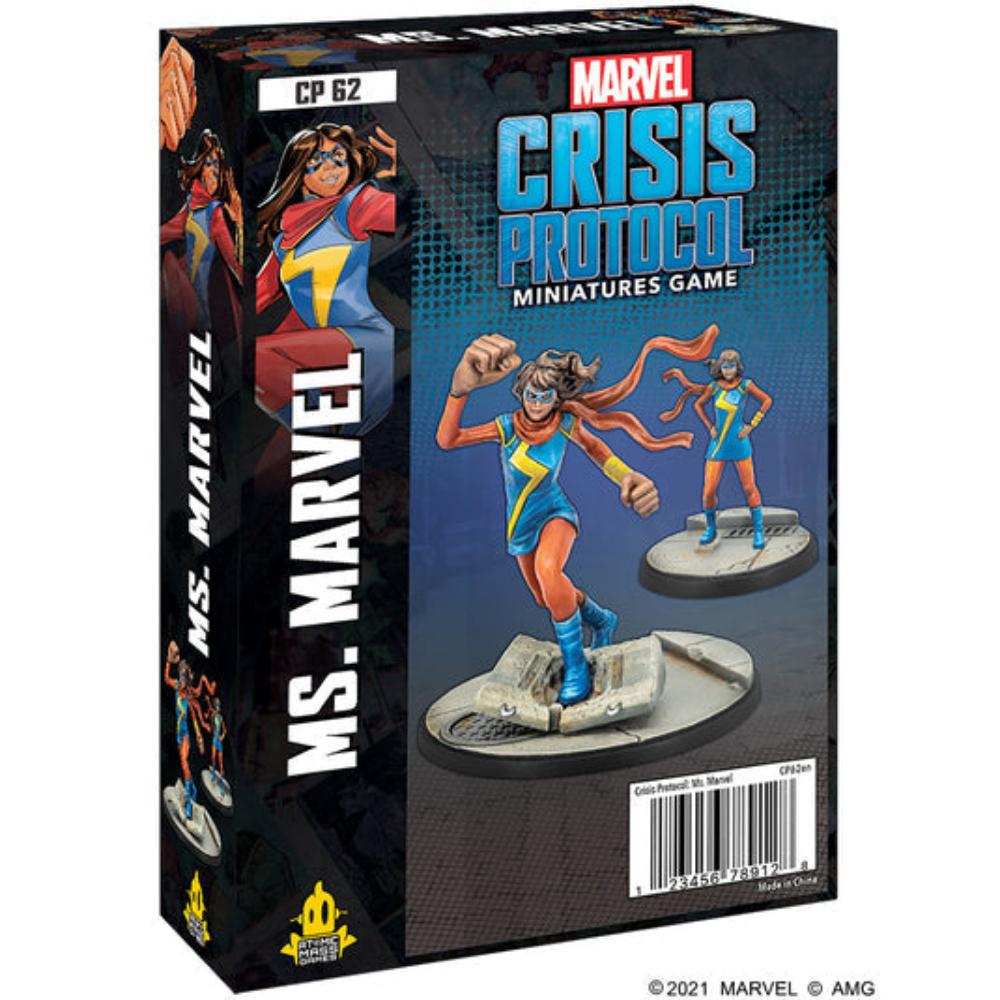 Marvel Crisis Protocol CP 62 Ms Marvel Atomic Mass Games Box