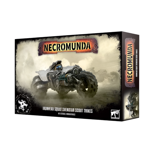 necromunda ironhead squat svenotar scout trikes warhammer citadel